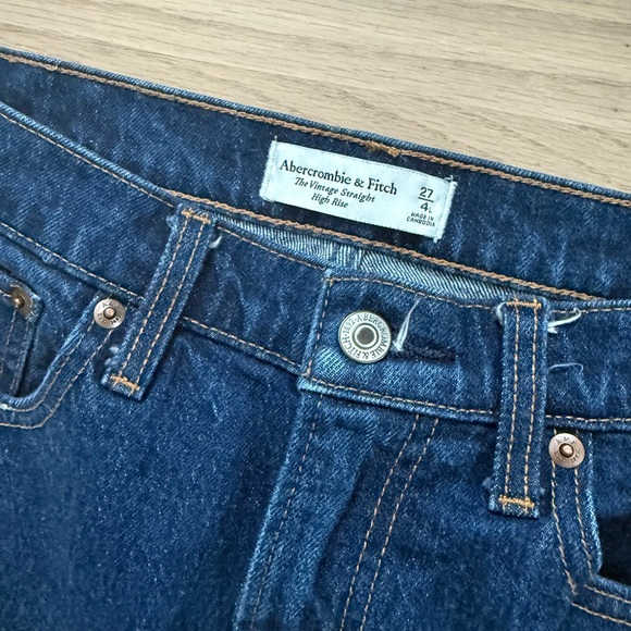 Abercrombie & Fitch Vintage Straight High Rise - Picture 5 of 6